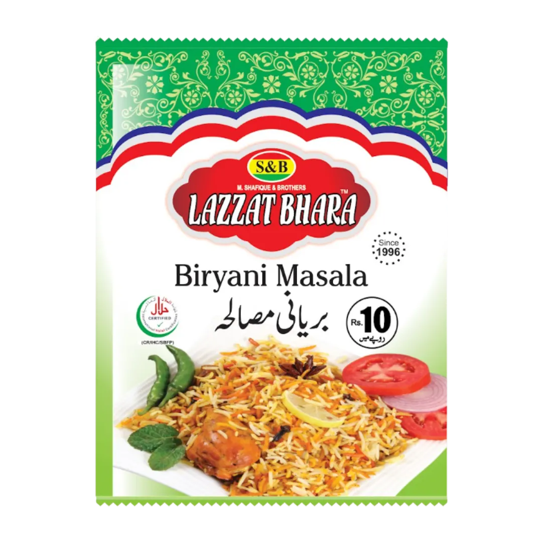 Lazzat Bhara Biryani Masala Rs. 10 Sachet