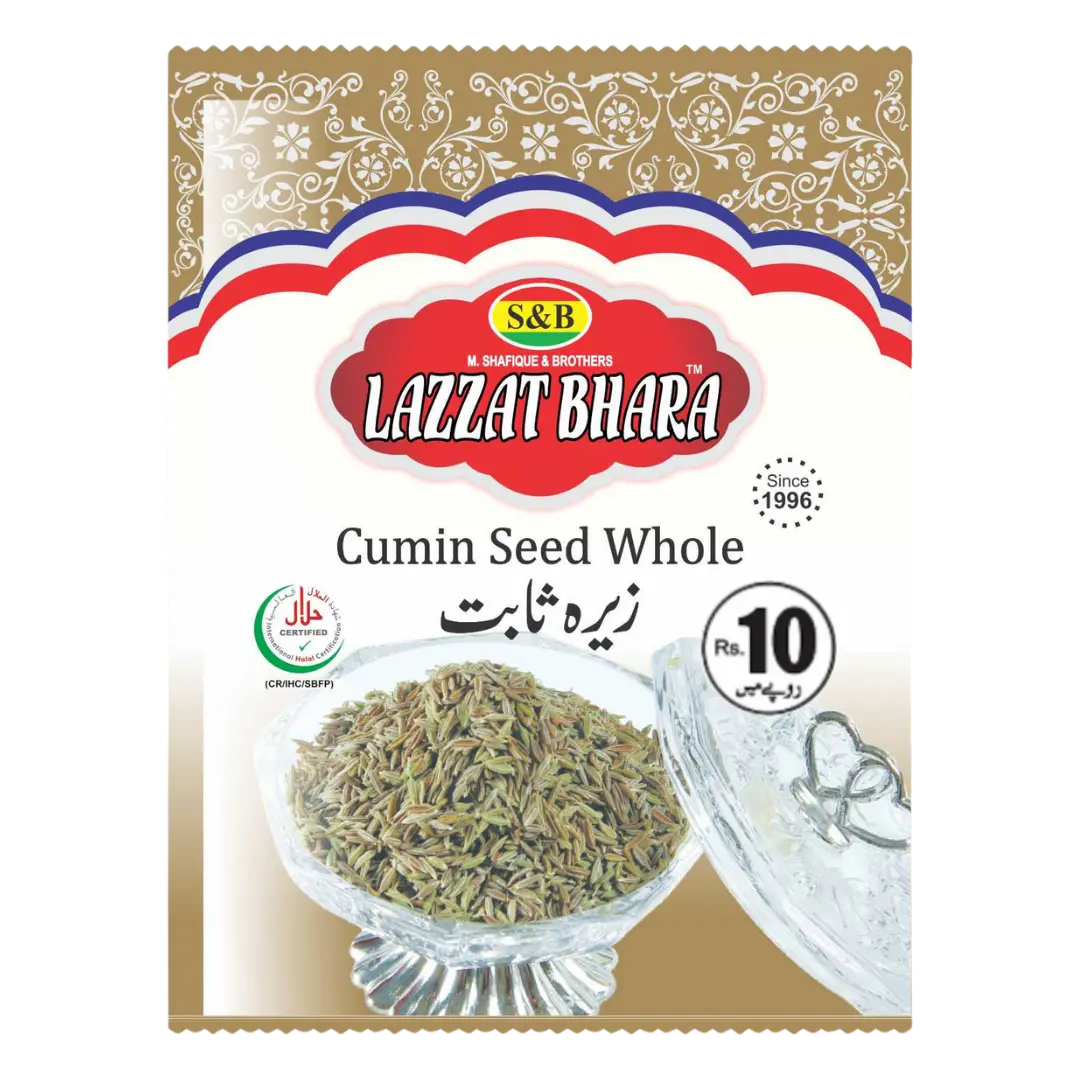 Lazzat Bhara Cumin Seed Whole Rs. 10 Sachet