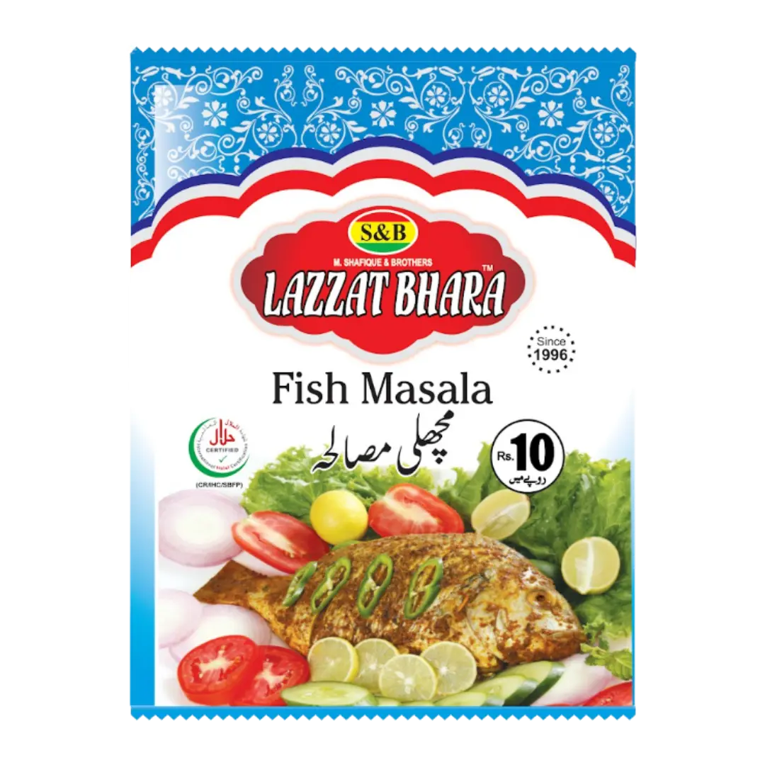 Lazzat Bhara Fish Masala Rs. 10 Sachet
