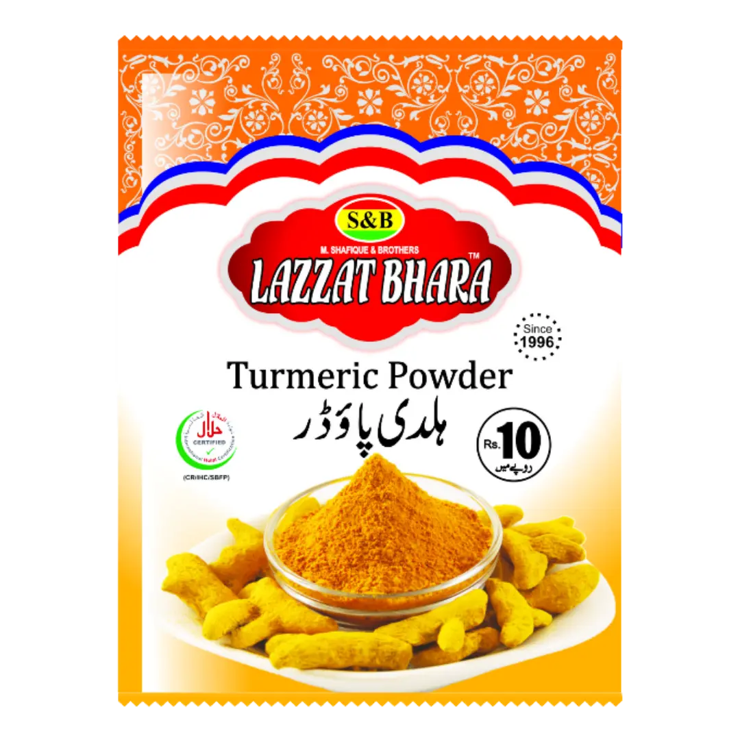 Lazzat Bhara Turmeric Powder Rs. 10 Sachet